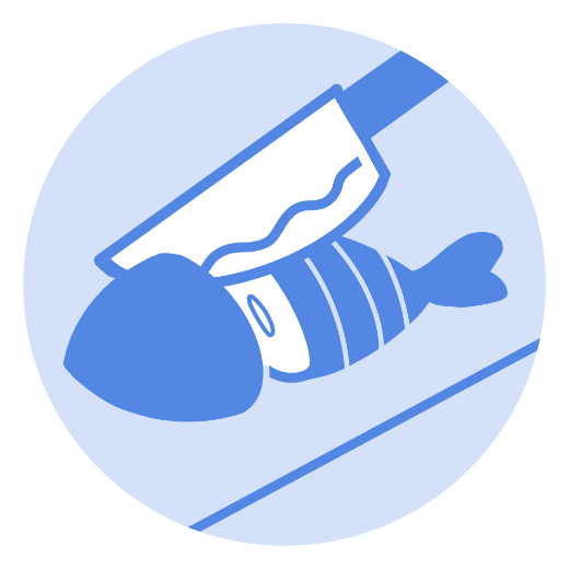 目の前で捌き調理して命をいただく