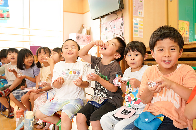 おさかなを食べる